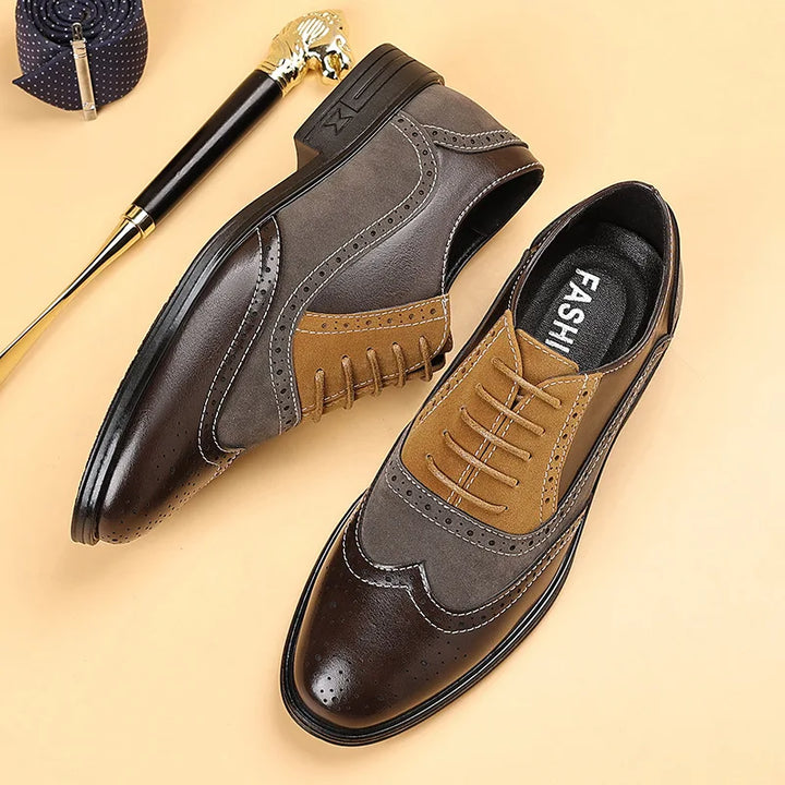 CHAUSSURES À LACETS BROGUE POUR HOMME