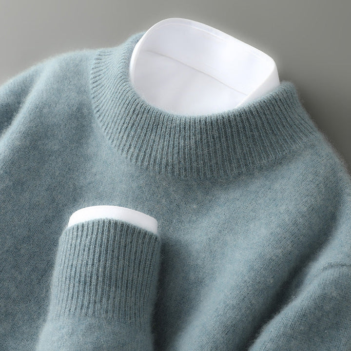 Sylvie | Pull en cachemire col montant