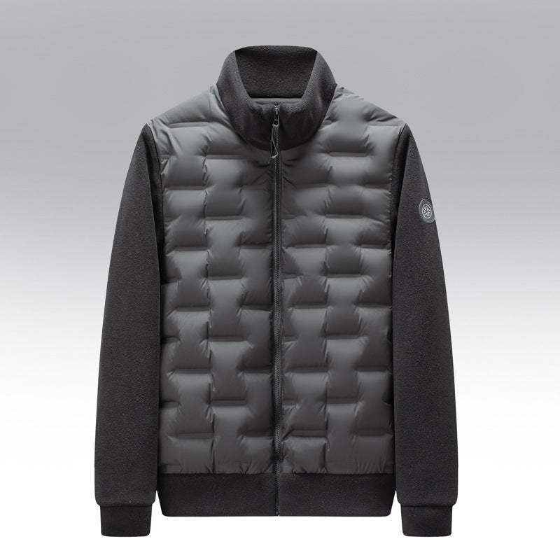 VESTE D’HIVER MATELASSÉE ÉLÉGANTE POUR HOMME