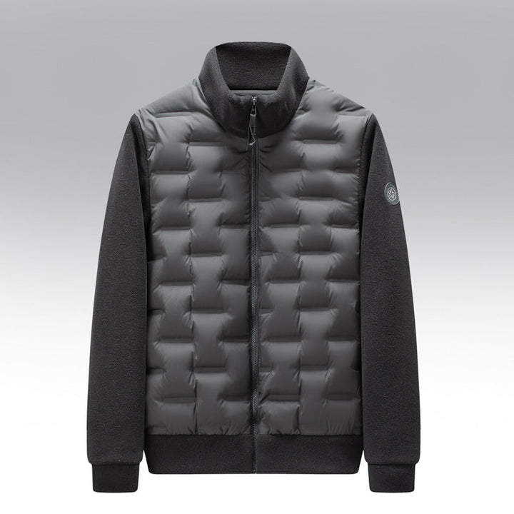 VESTE D’HIVER MATELASSÉE ÉLÉGANTE POUR HOMME