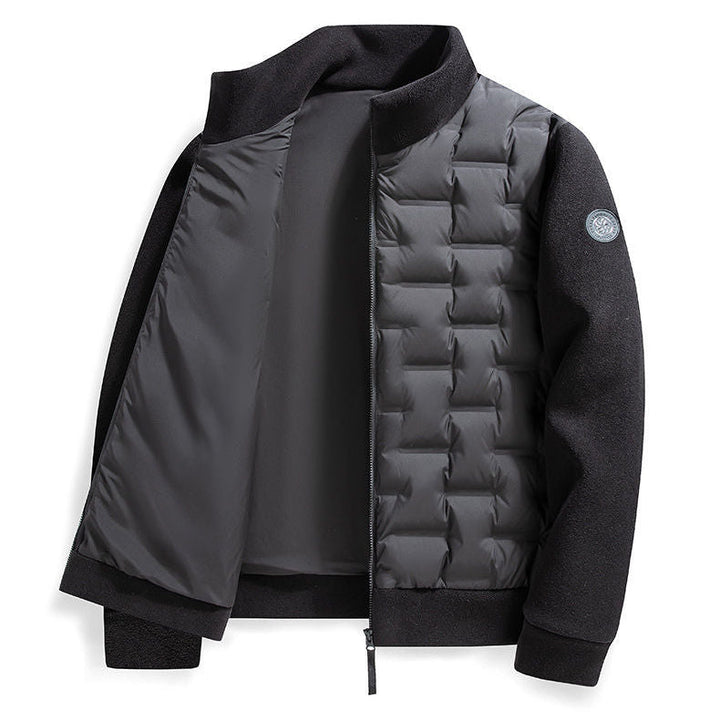 VESTE D’HIVER MATELASSÉE ÉLÉGANTE POUR HOMME