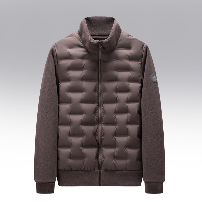 VESTE D’HIVER MATELASSÉE ÉLÉGANTE POUR HOMME