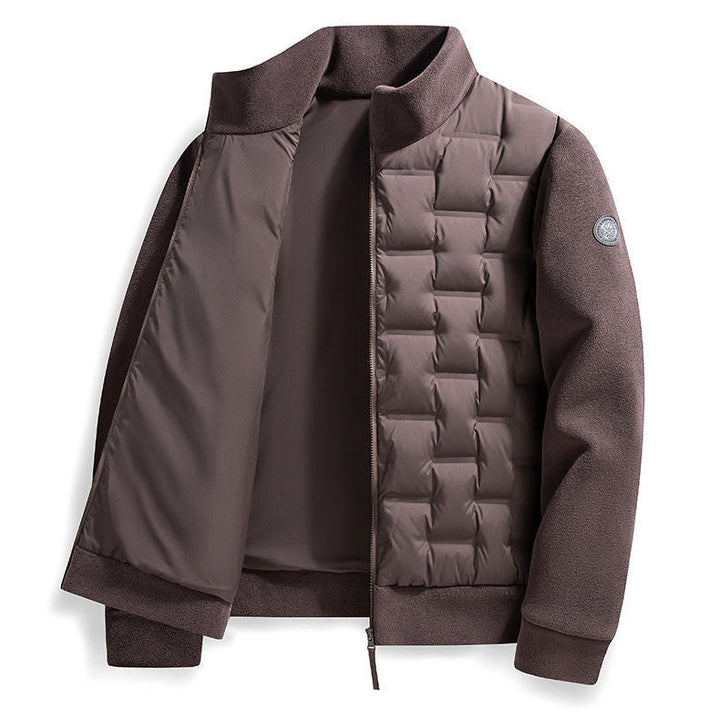 VESTE D’HIVER MATELASSÉE ÉLÉGANTE POUR HOMME