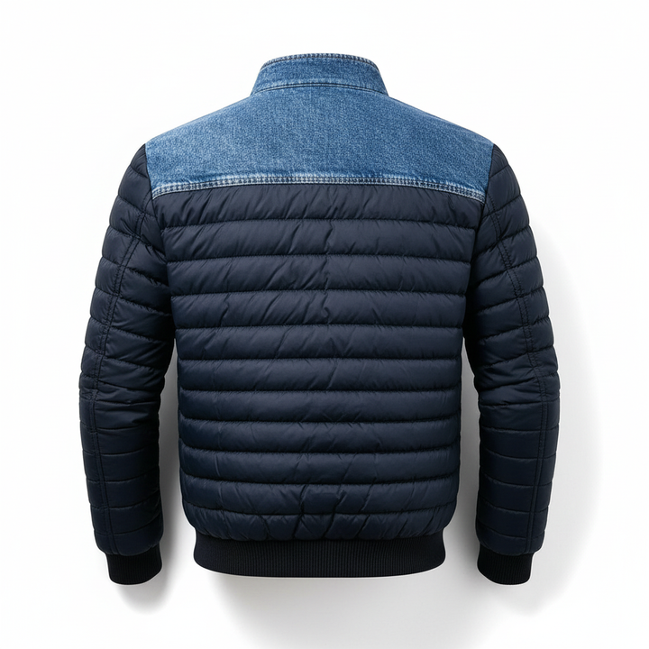 VESTE EN DENIM REMBOURRÉE HYBRIDE POUR HOMME