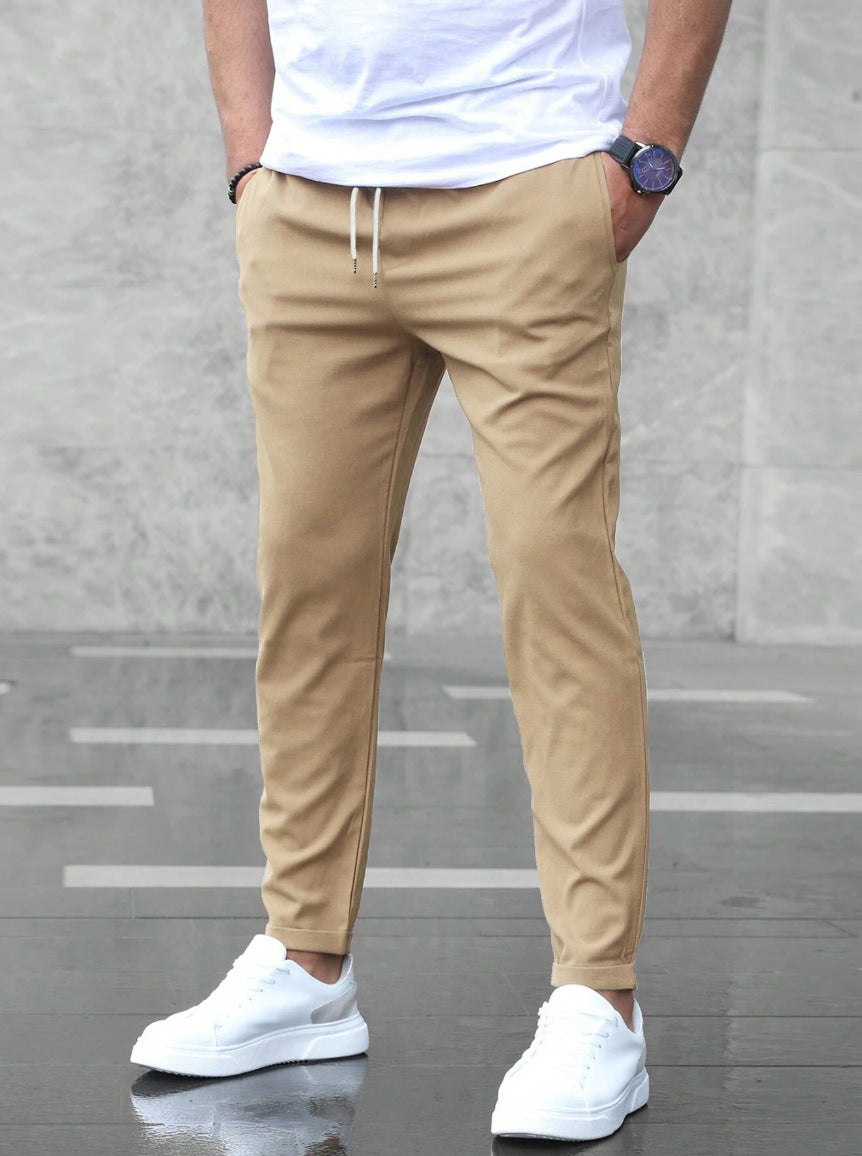 PANTALONS CASUAL PREMIUM LÉGERS À JAMBE DROITE