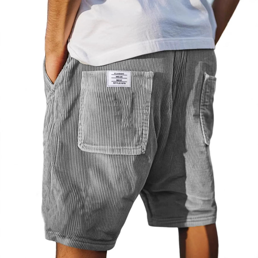 PANTALONS COURTS CHICS EN VELOURS