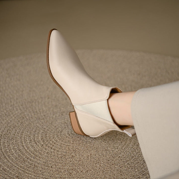 Elloria Genuine Leather Boots