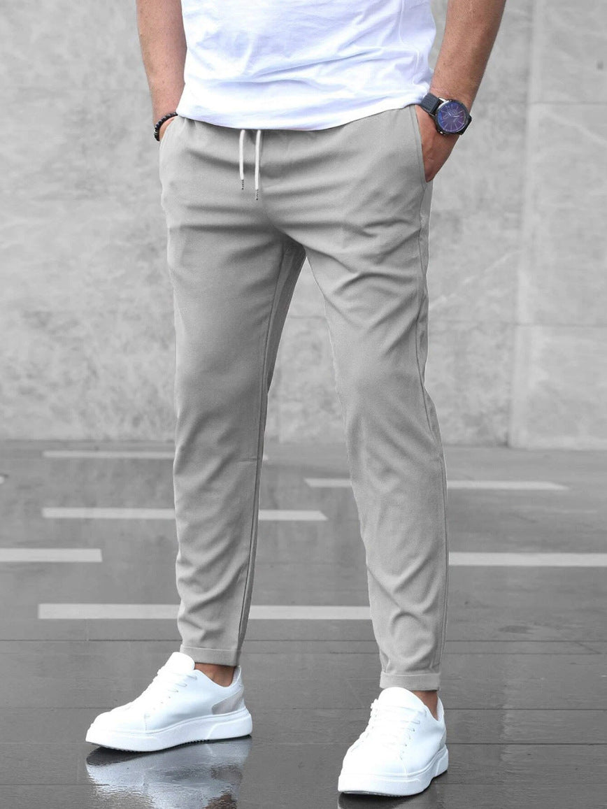 PANTALONS CASUAL PREMIUM LÉGERS À JAMBE DROITE