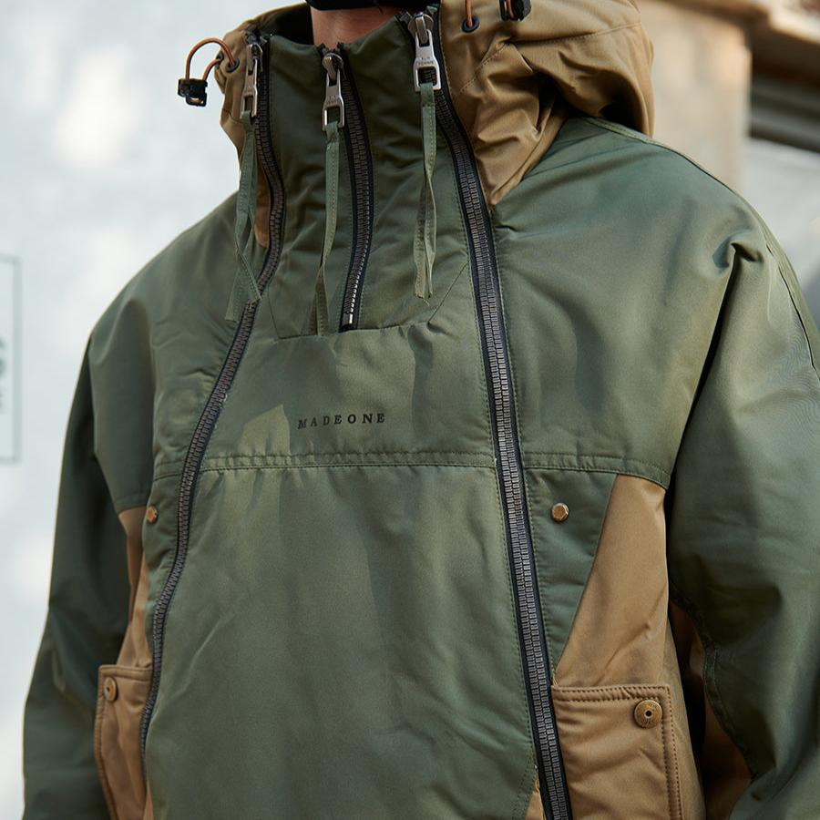 VESTE HOMME AVEC DOUBLE ZIP