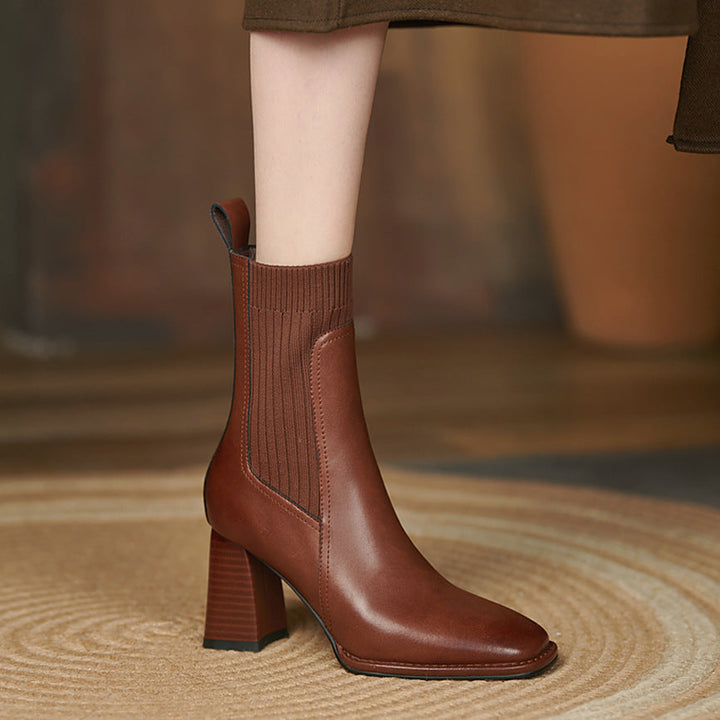 Elara Leather Boots
