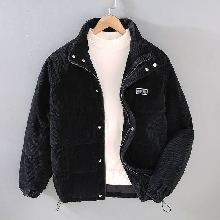 VESTE EN VELOURS RAYÉ
