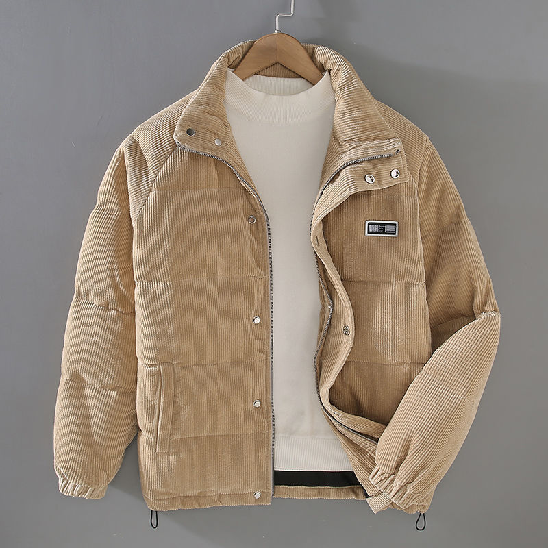 VESTE EN VELOURS RAYÉ