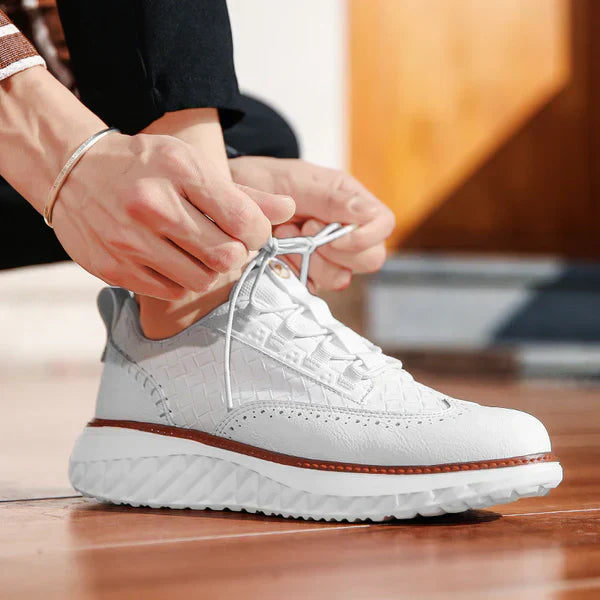 BASKETS EN CUIR PREMIUM