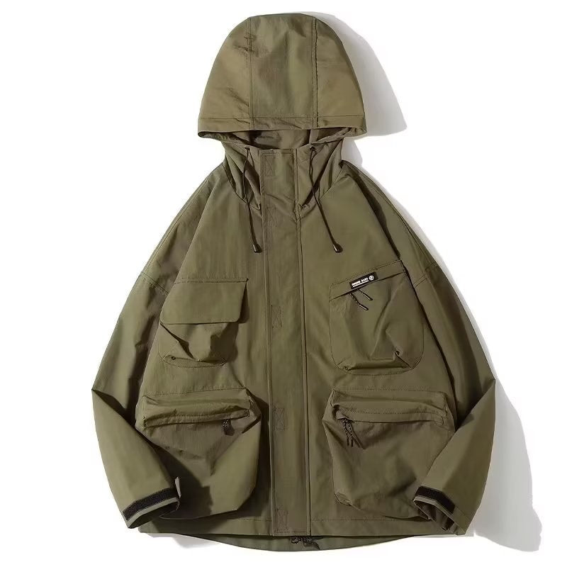 VESTE À CAPUCHE TOUTES SAISONS POUR HOMME