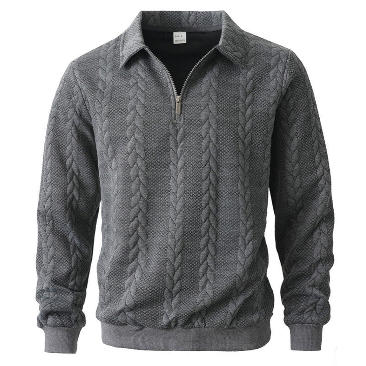 POLO ZIPPÉ ÉLÉGANT POUR HOMME