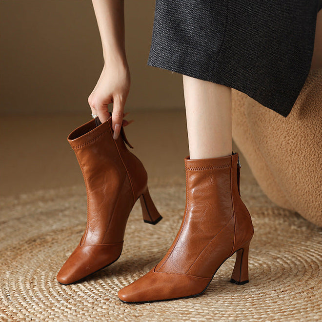 Orlina Genuine Leather Boots
