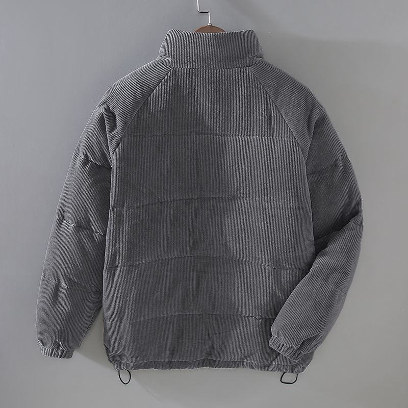 VESTE EN VELOURS RAYÉ