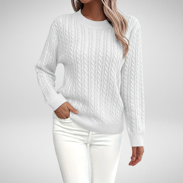 Zoe | Pull en tricot à cable