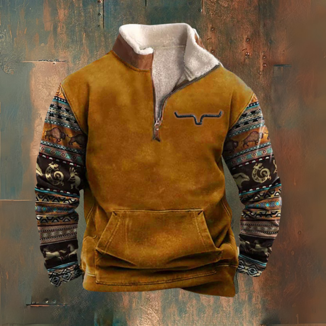Vintage Zip Sweater