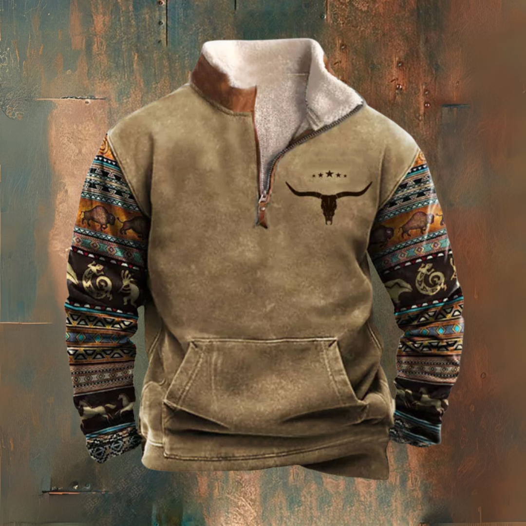 Vintage Zip Sweater