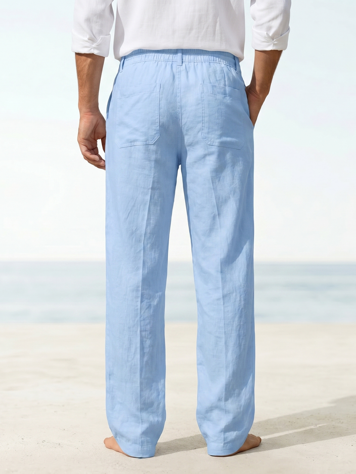 MATTEO | Pantalon en lin, léger et confortable