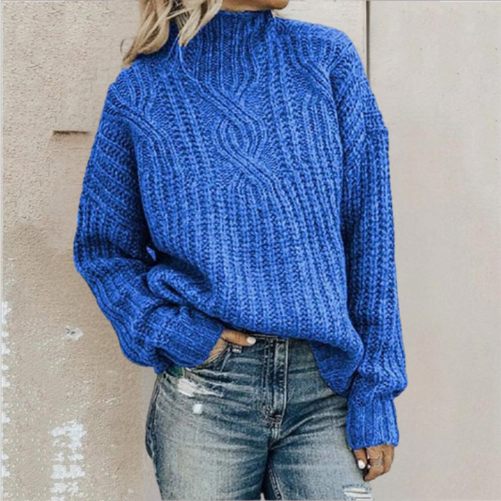 Camille Cannes | Pull à motif torsadé