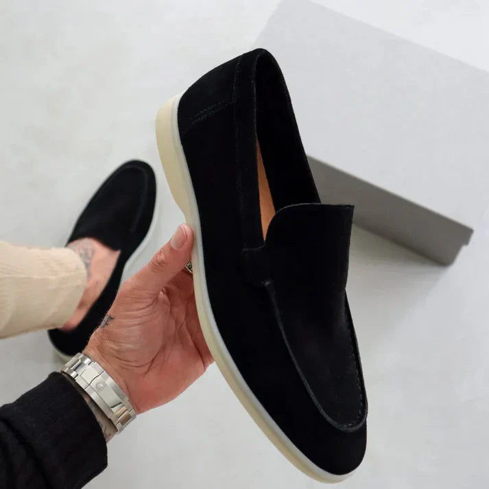 MOCASSINS ÉLÉGANTS EN DAIM POUR HOMME