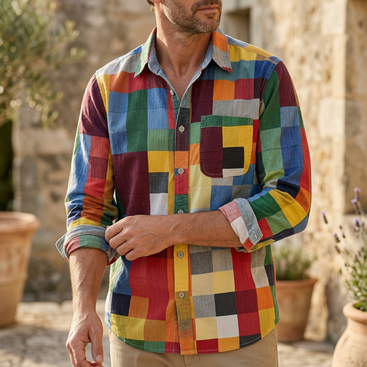 Pierre | Chemise élégante avec poche pratique