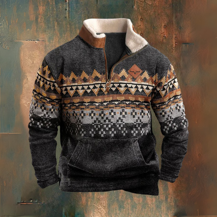 Vintage Zip Sweater