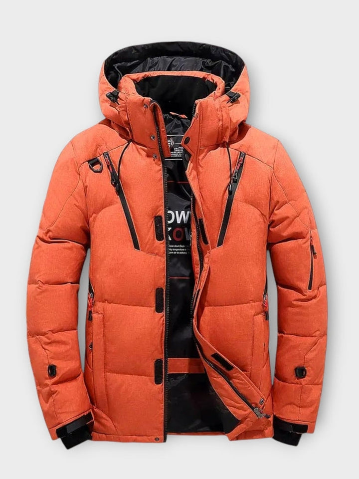 VESTE D'HIVER SOLIDE POUR HOMME