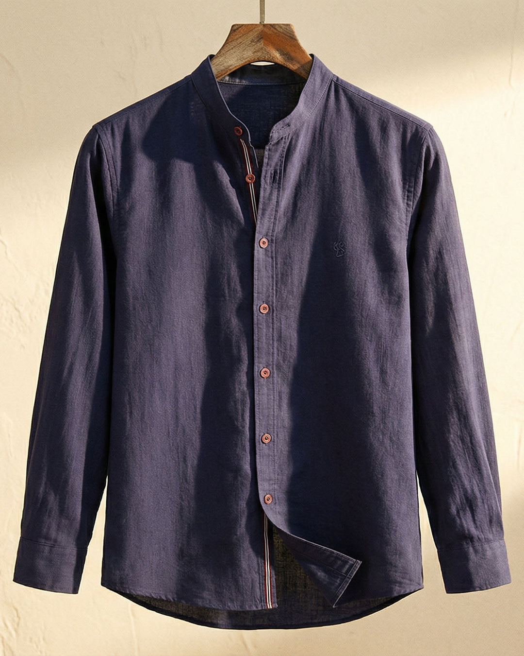 CHEMISE À COL OFFICIER POUR HOMME