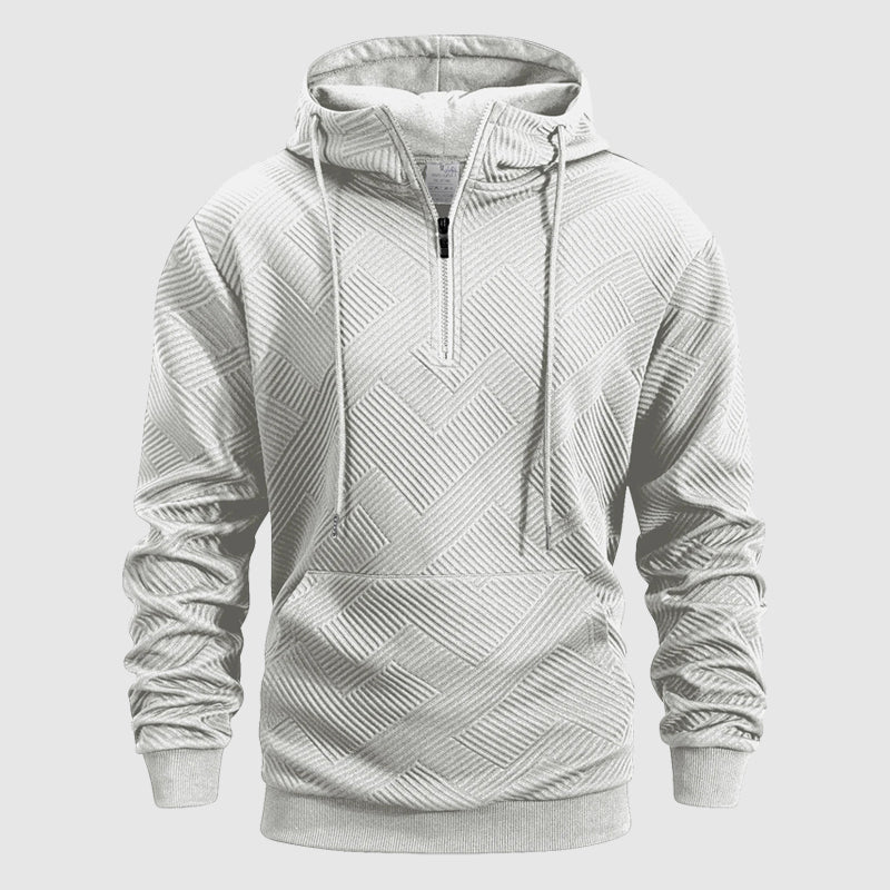 SWEAT À COL ZIPPÉ QUARTER