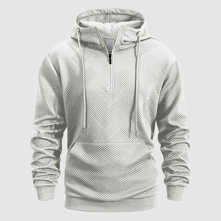 SWEAT À COL ZIPPÉ QUARTER