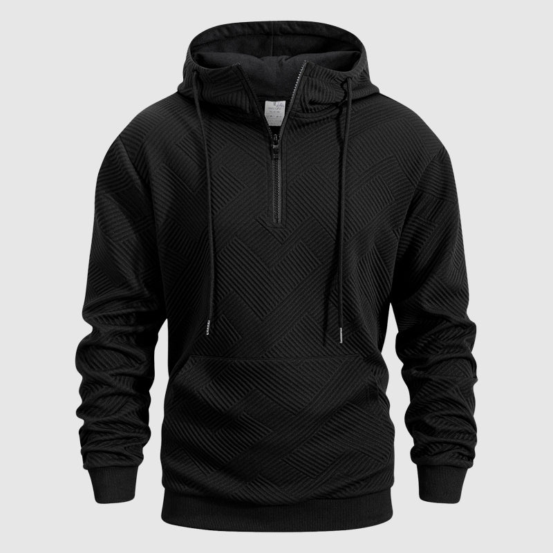 SWEAT À COL ZIPPÉ QUARTER