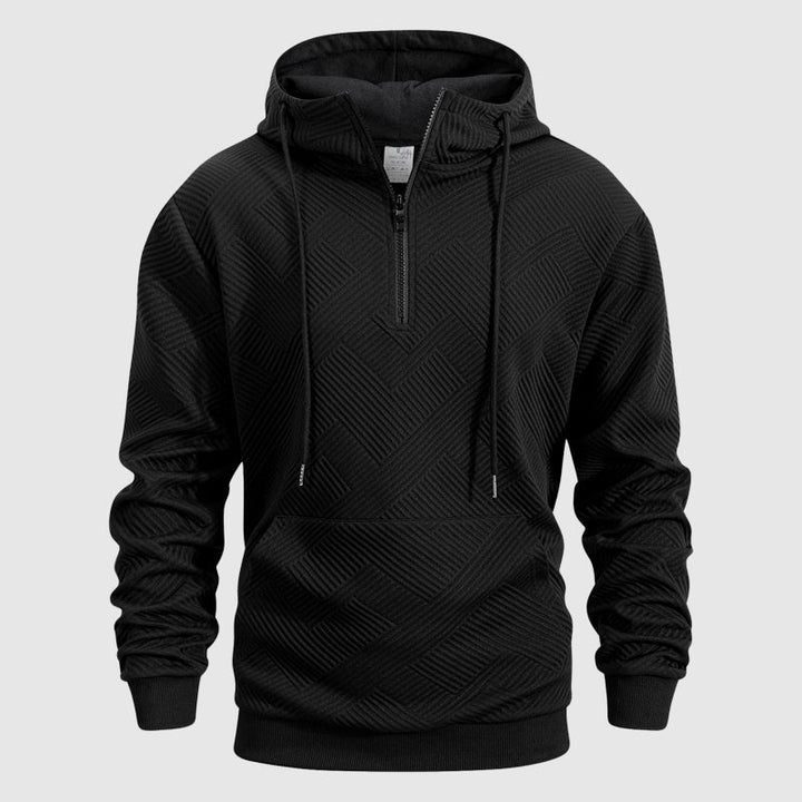 SWEAT À COL ZIPPÉ QUARTER