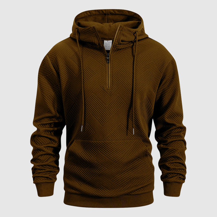 SWEAT À COL ZIPPÉ QUARTER