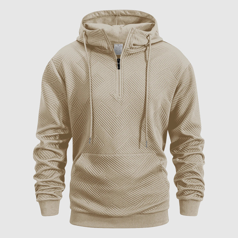SWEAT À COL ZIPPÉ QUARTER
