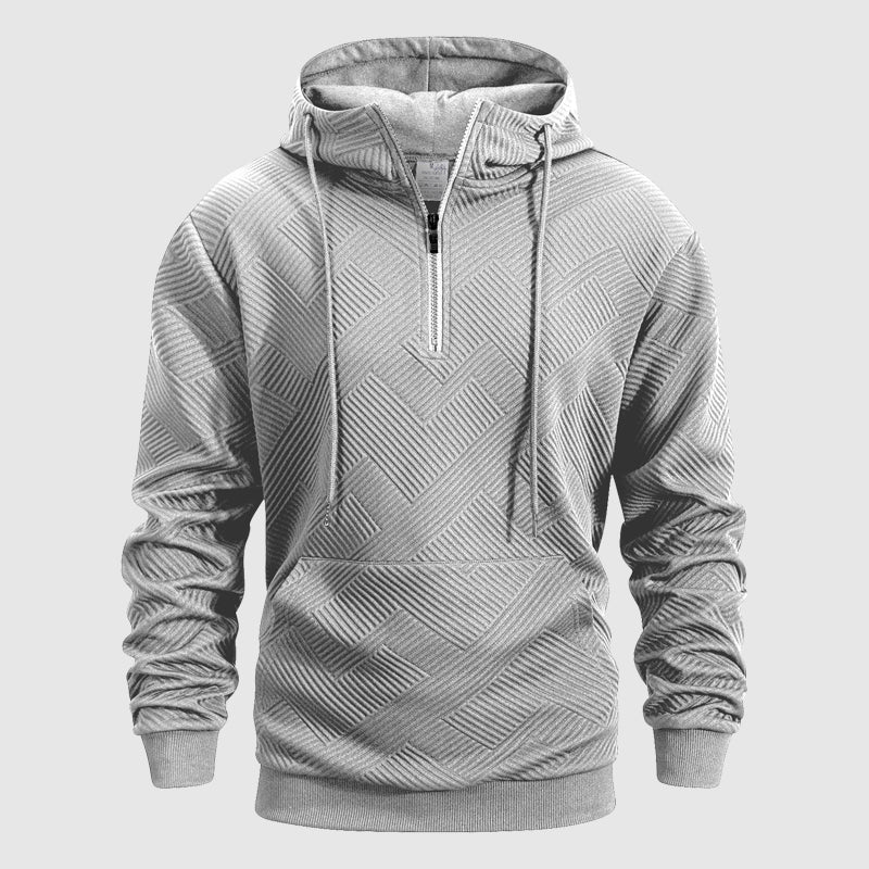 SWEAT À COL ZIPPÉ QUARTER