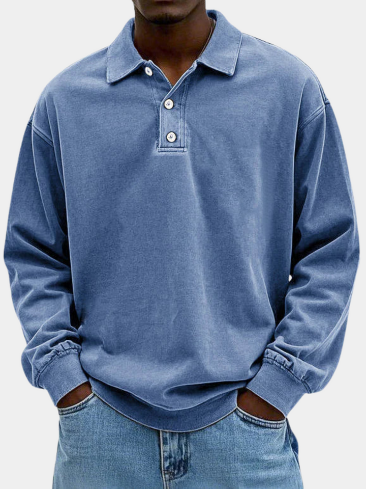 PULL-OVER POLO DÉCONTRACTÉ