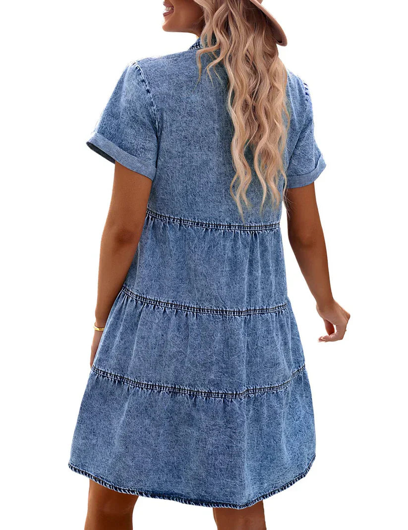 ALBANE | Robe-Chemise en Jean