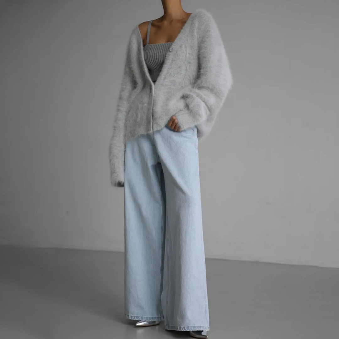 Catherine | Cardigan en cachemire col V