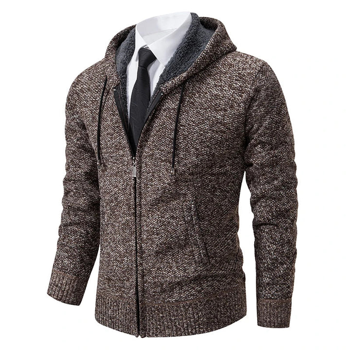 CARDIGAN AVEC ZIP EN POLAIRE