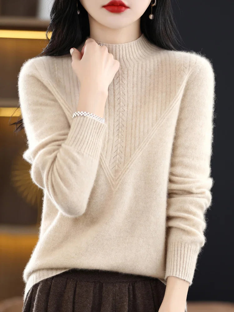 Clarence | Pull en cachemire col rond