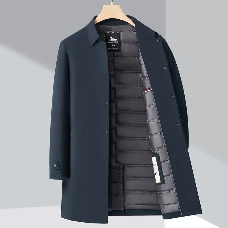 MANTEAU TRENCH ISOLANT POUR HOMME