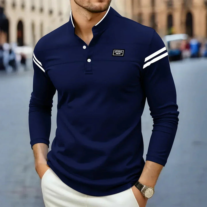 T-SHIRT À MANCHES LONGUES MODERNE POUR HOMME