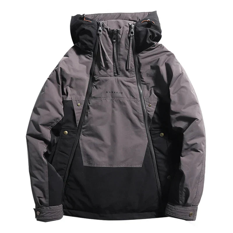 VESTE HOMME AVEC DOUBLE ZIP