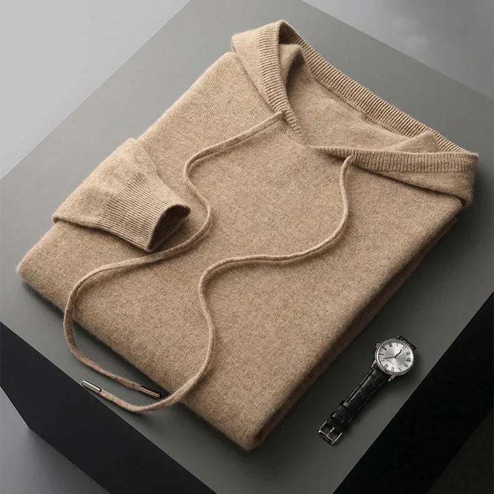 SWEAT À CAPUCHE MOELLEUX ET ÉLÉGANT POUR HOMME