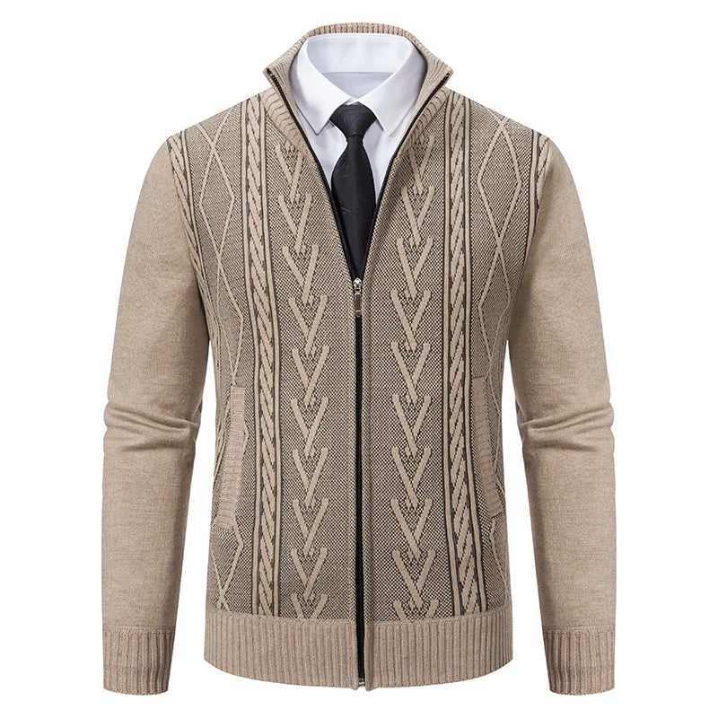 GILET HOMME AVEC ZIP DE LUXE
