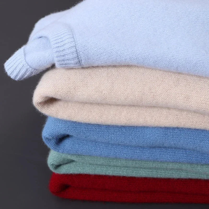PULL EN PUR CACHEMIRE