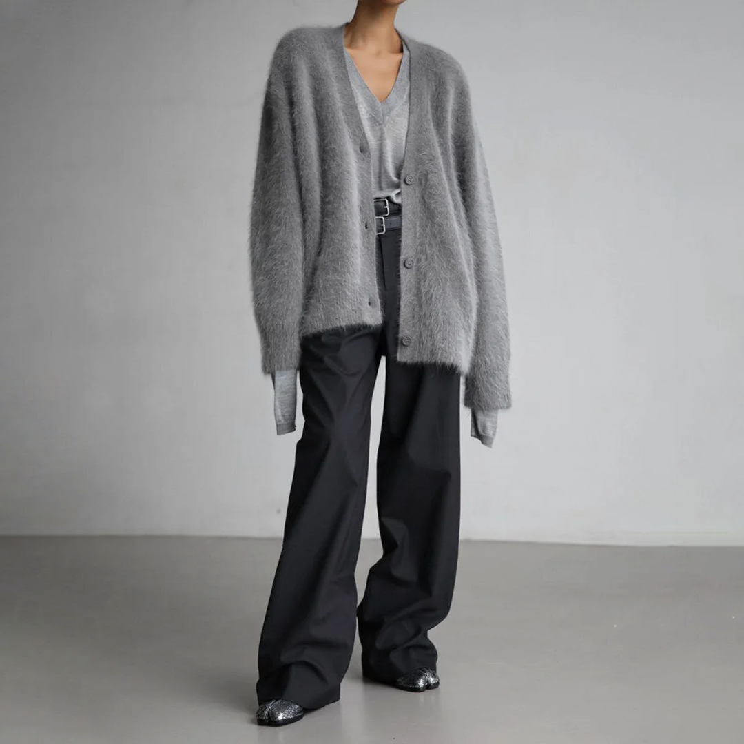 Catherine | Cardigan en cachemire col V